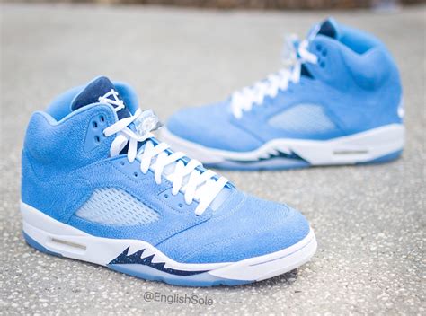 Air Jordan Unc North Carolina Pe Sneaker Bar Detroit