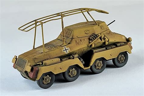 Sd Kfz 263 Plastic Model Military Vehicle Kit 1 72 Scale