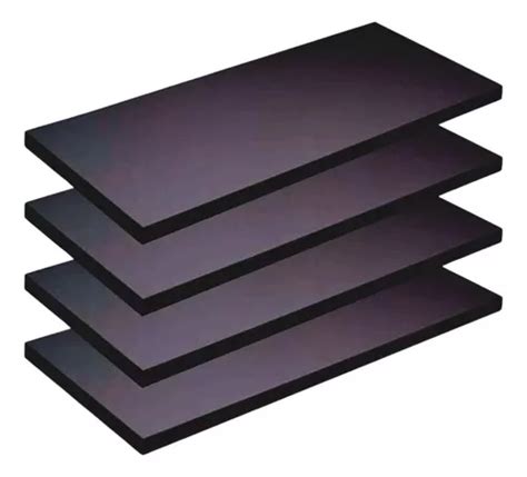 Kit 4 Prateleiras Preto 1 20 Mt X 0 30mt Mdf 15mm 120x30cm Frete grátis