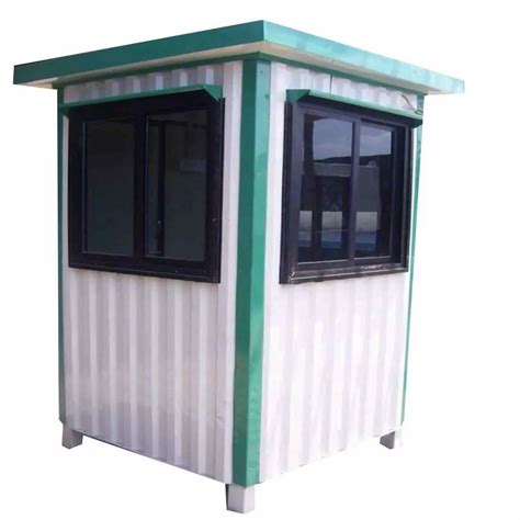 Square Mild Steel Portable Guard Cabin For Office At Best Price In Noida