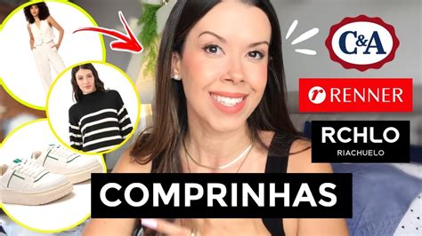 Comprinhas Na Renner Cea E Riachuelo Youtube