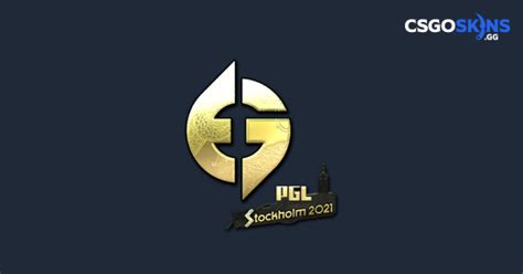 Sticker Evil Geniuses Gold Stockholm 2021 CSGOSKINS GG