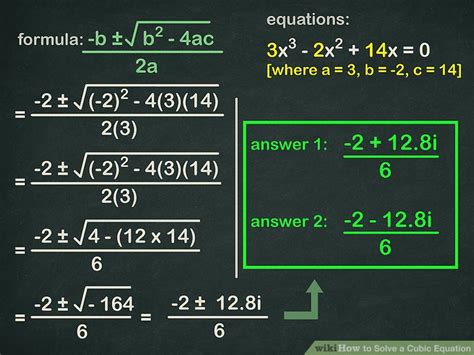 4 Ways To Solve A Cubic Equation Wikihow