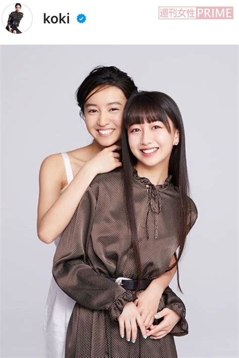 Kokiの画像・写真 モデル然とした表情だけでなく、仲よし姉妹っぷりも人気（kokiのインスタグラムより） 1枚目 週刊女性prime