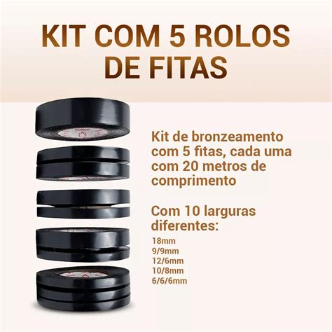 Proteção Solar Fitas para Bronzeamento MercadoLivre br