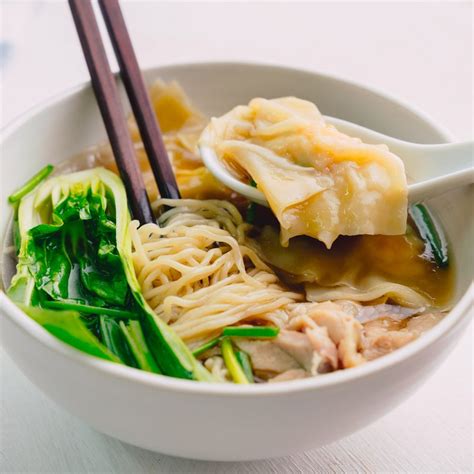 Wonton Chicken Noodle Soup Marion S Kitchen