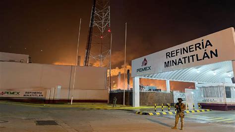 Incendio En La Refiner A De Minatitl N En Veracruz Uno Tv