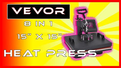 Vevor 8 In One Heat Press Manual