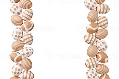 Gold Egg Frame 3d Render Easter Border 18243946 Png