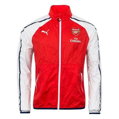 Arsenal Anthem Jacket Red Unisportstore