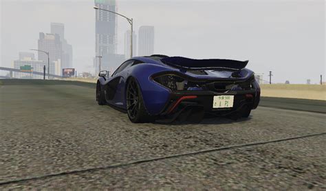 Mclaren P Mso Blue Carbon Fiber Series Gta Mods