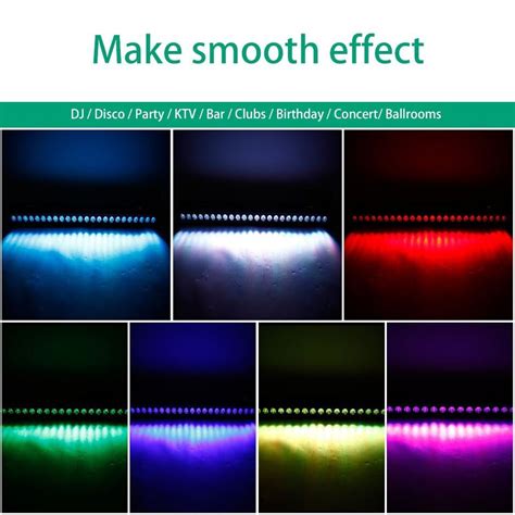 Pcs W Rgb Led Stage Light Bar Wall Washer Dmx Dj Party Disco Club