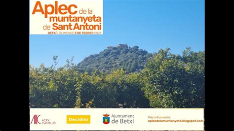 3 Aplec de la muntanyeta de Sant Antoni de Betxí parla Antoni Pitarch