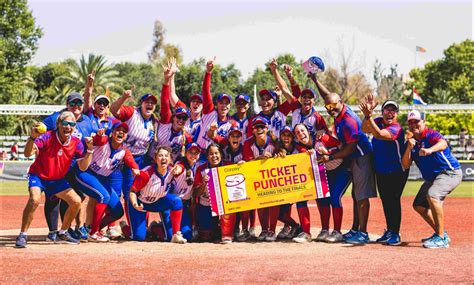 Wbsc Women S Softball World Cup Puerto Rico And Netherlands Claim