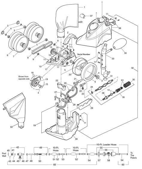 Polaris Tr P Automatic Pool Cleaner Parts