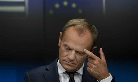 Donald Tusk Says Brexit Deal Looks Impossible Brexit The Guardian