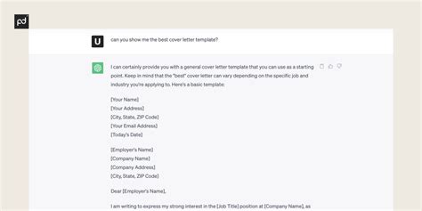 How To Use Chatgpt To Write A Cover Letter