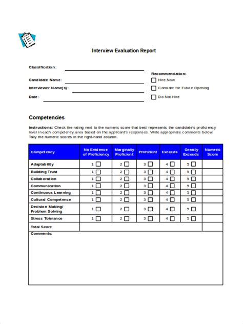 FREE 40 Interview Forms In MS Word PDF Excel