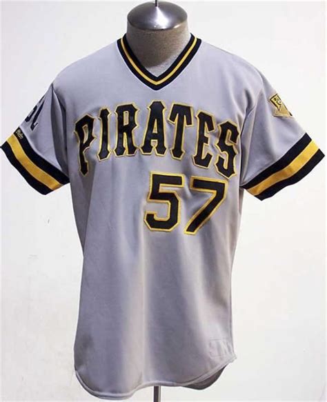 Pittsburgh Pirates 1988 89 Away Jersey