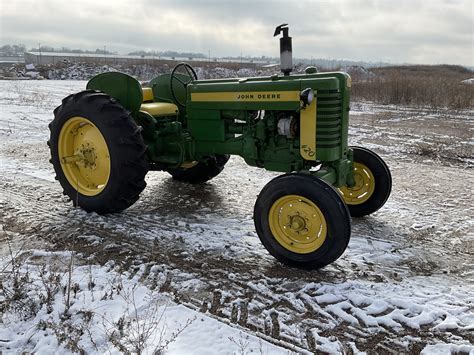 1956 John Deere 420 At Gone Farmin Spring Classic 2023 As F79 Mecum