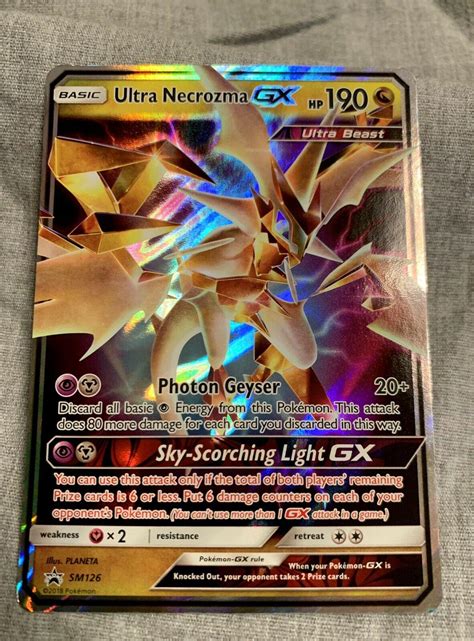 Ultra Necrozma Gx Sm Prices Pokemon Promo Pokemon Cards