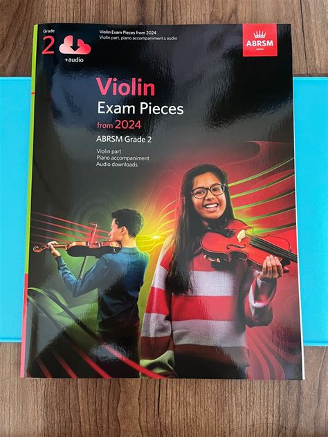 全新ABRSM Violin Exam Pieces w Audio Grade 2 from 2024 興趣及遊戲 音樂樂器