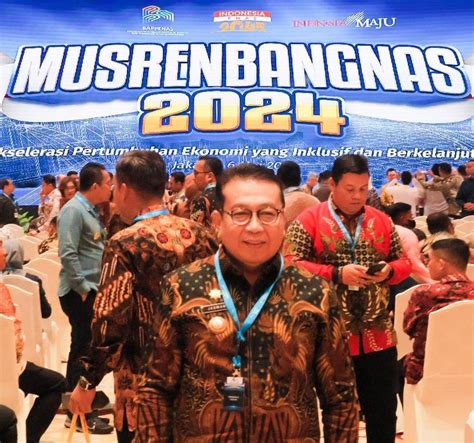 Pj Wali Kota Payakumbuh Jasman Menghadiri Musrenbang Nasional