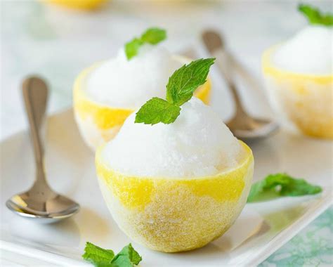 Sorbetto Al Limone Farlo In Casa Non Mai Stato Cos Facile