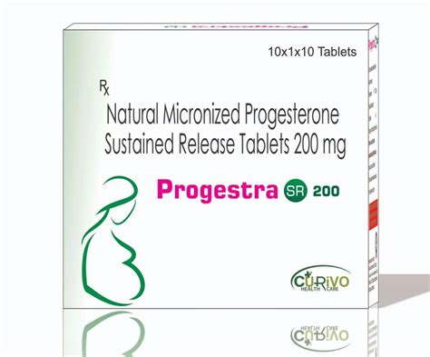 Progesterone Tablets Mg Packaging Type Box Packaging Size