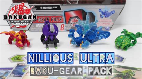 AQUOS NILLIOUS ULTRA BakuGear Pack Bakugan Armored Alliance BAKUGAN