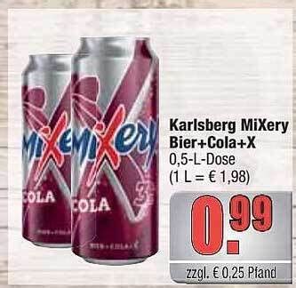 Karlsberg Mixery Bier Cola X Angebot Bei Alldrink