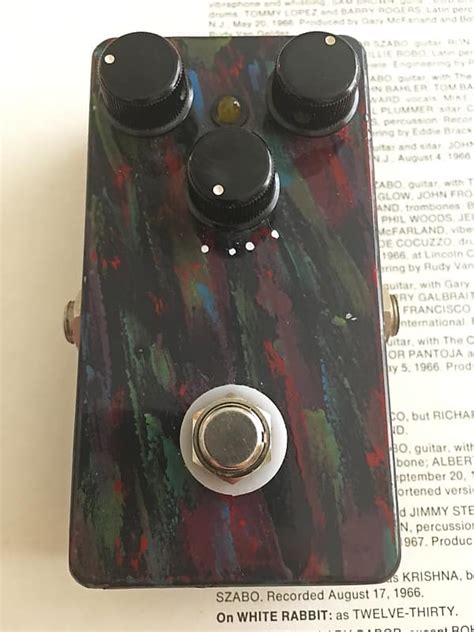 PTD Paul Trombetta Toy Box Very Rare Fuzz Overdrive Reverb