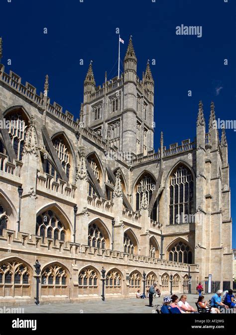 Bath Abbey, Bath, England, UK Stock Photo - Alamy