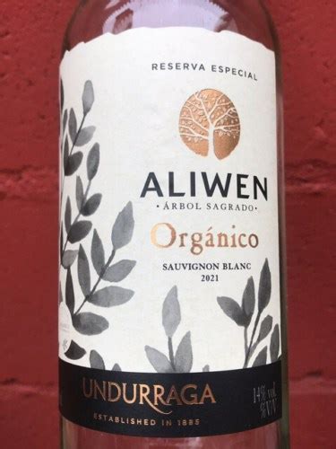 Undurraga Aliwen Org Nico Reserva Especial Sauvignon Blanc Vivino Us