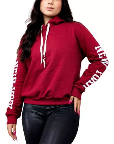 Casaco De Moletom Feminino Capuz Blusa De Frio Inverno Parcelamento