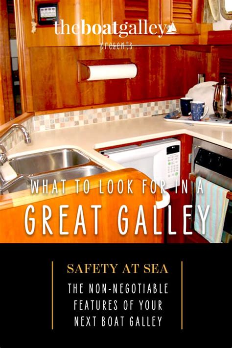 Galley Features to Look For When Buying a Boat | The Boat Galley