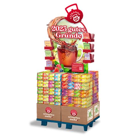 engaging tea display