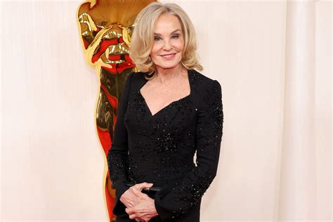 Jessica Lange Makes Rare Red Carpet Appearance At Oscars