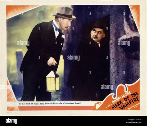 Mark of the Vampire 04 - Movie Poster Stock Photo - Alamy