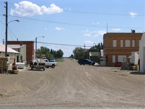 Joplin Mt Main Street Photo Picture Image Montana At City