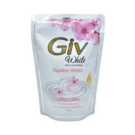 Manfaat Giv White Sakura Pearl Body Wash Kandungan Aturan Pakai