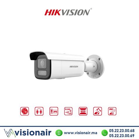 Cam Ra Ip Hikvision Bullet Mp Smart Hybrid Light Ds Cd G Liu