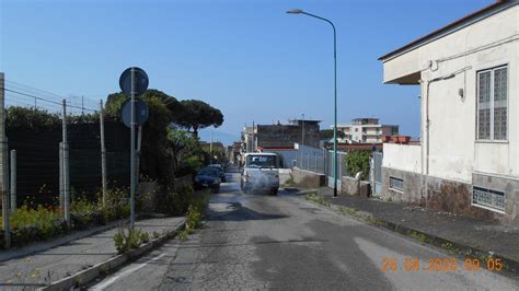 Torre Del Greco Continua La Sanificazione Delle Strade Periferiche