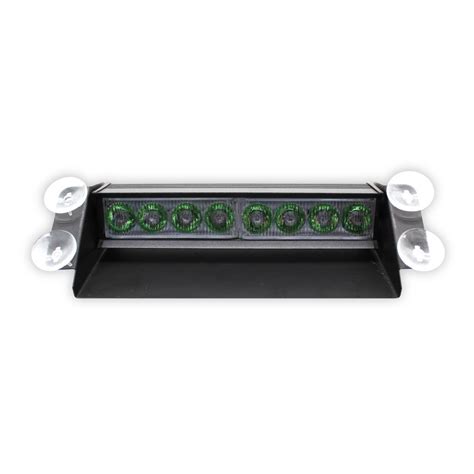 dashmount  led green multi function strobe light autotech wholesale