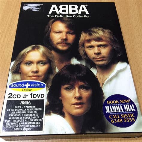 Abba The definitive Collection (2CD+1DVD Music Album), Hobbies & Toys, Music & Media, CDs & DVDs ...