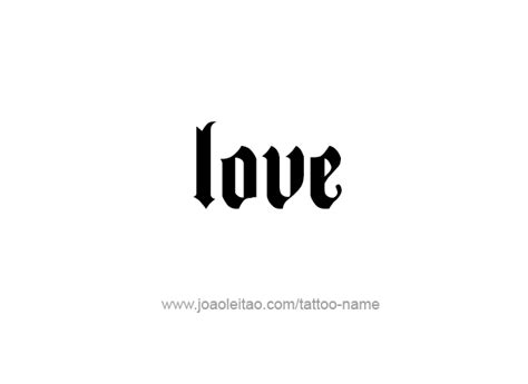 Love Name Tattoo Designs - Tattoos with Names | Tattoo word fonts ...