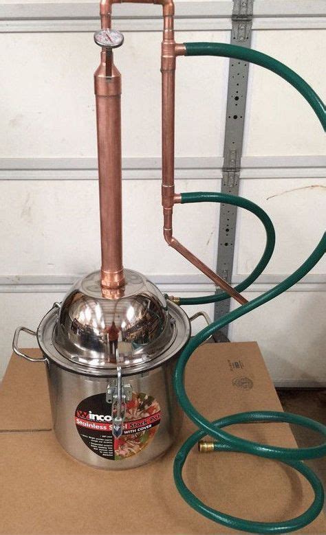 Copper Alcohol Moonshine Ethanol Still E 85 Reflux HD5 Gallon Stainless