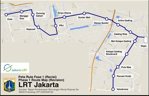 Lrt Jakarta Map