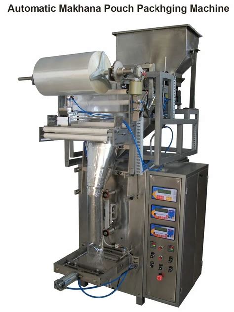 Automatic Makhana Pouch Packhging Machine 0 1 HP At Rs 450000 In Navi