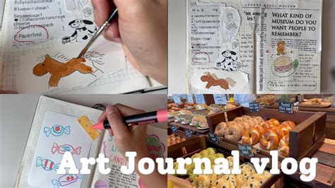 Art Journaling London Bagel Museum